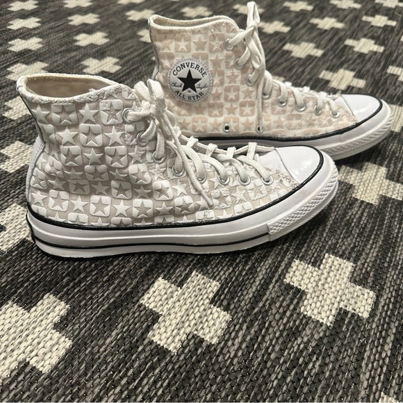 Converse Chuck Taylor 70 High After Midnight - White  Women’s Size 10 - Picture 8 of 13